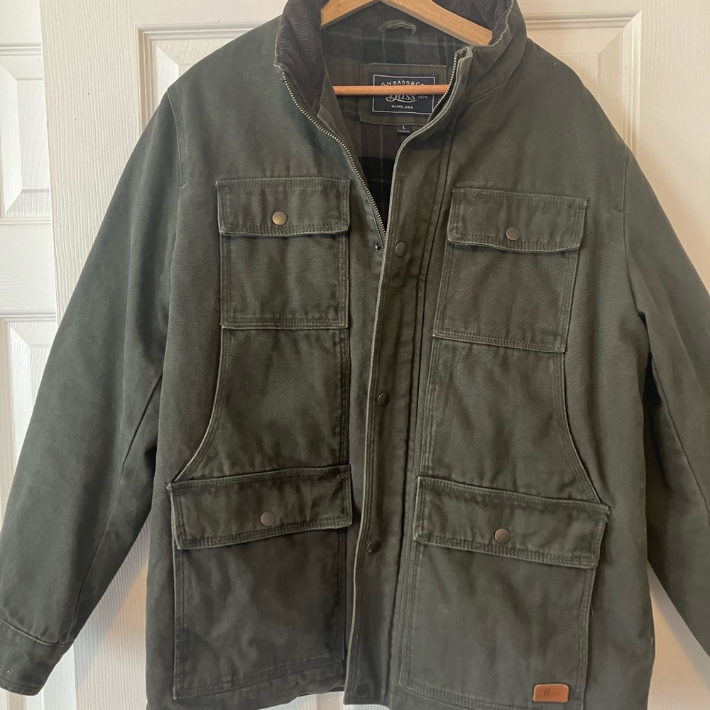 Bass Canvas Work Coat